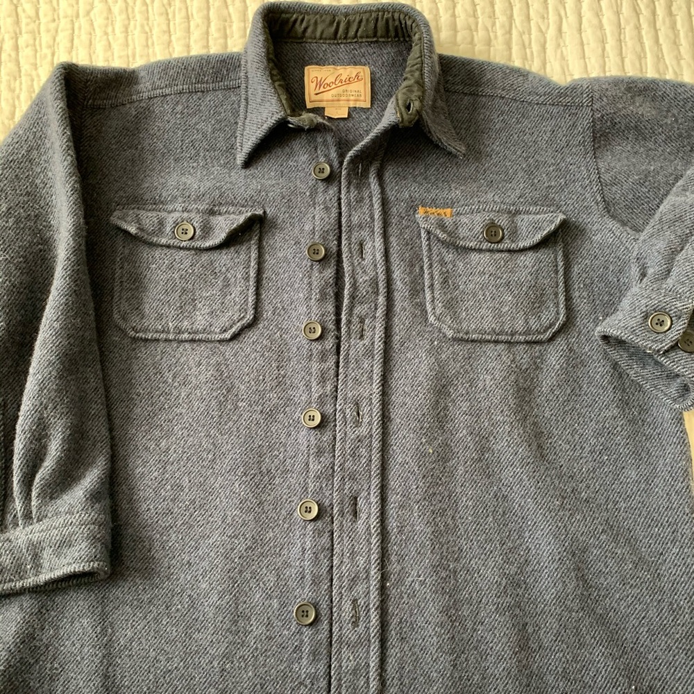 Woolrich Men’s Wool Shirt Jacket